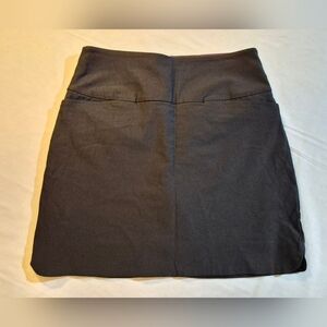 NWT S.C. & CO. 360 Tummy Control Black Women's Skort Size M Front Pockets